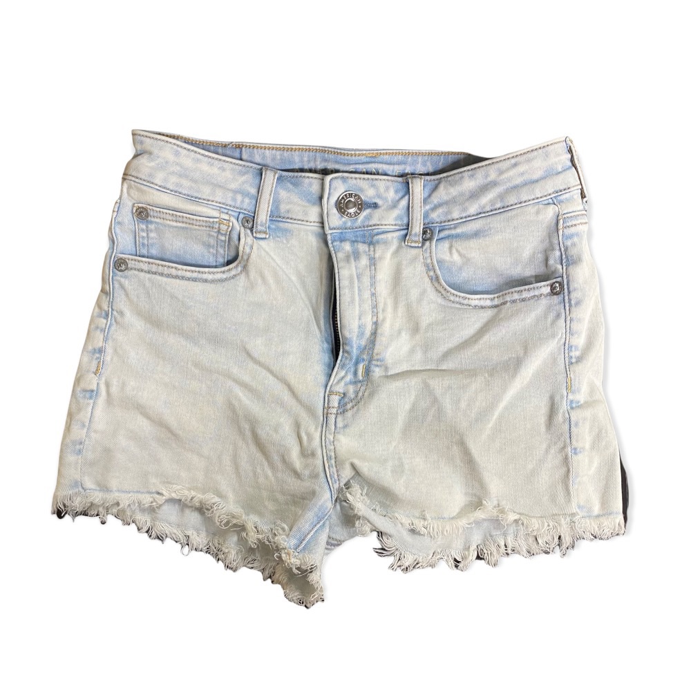 American Eagle Light Wash Denim Shorts